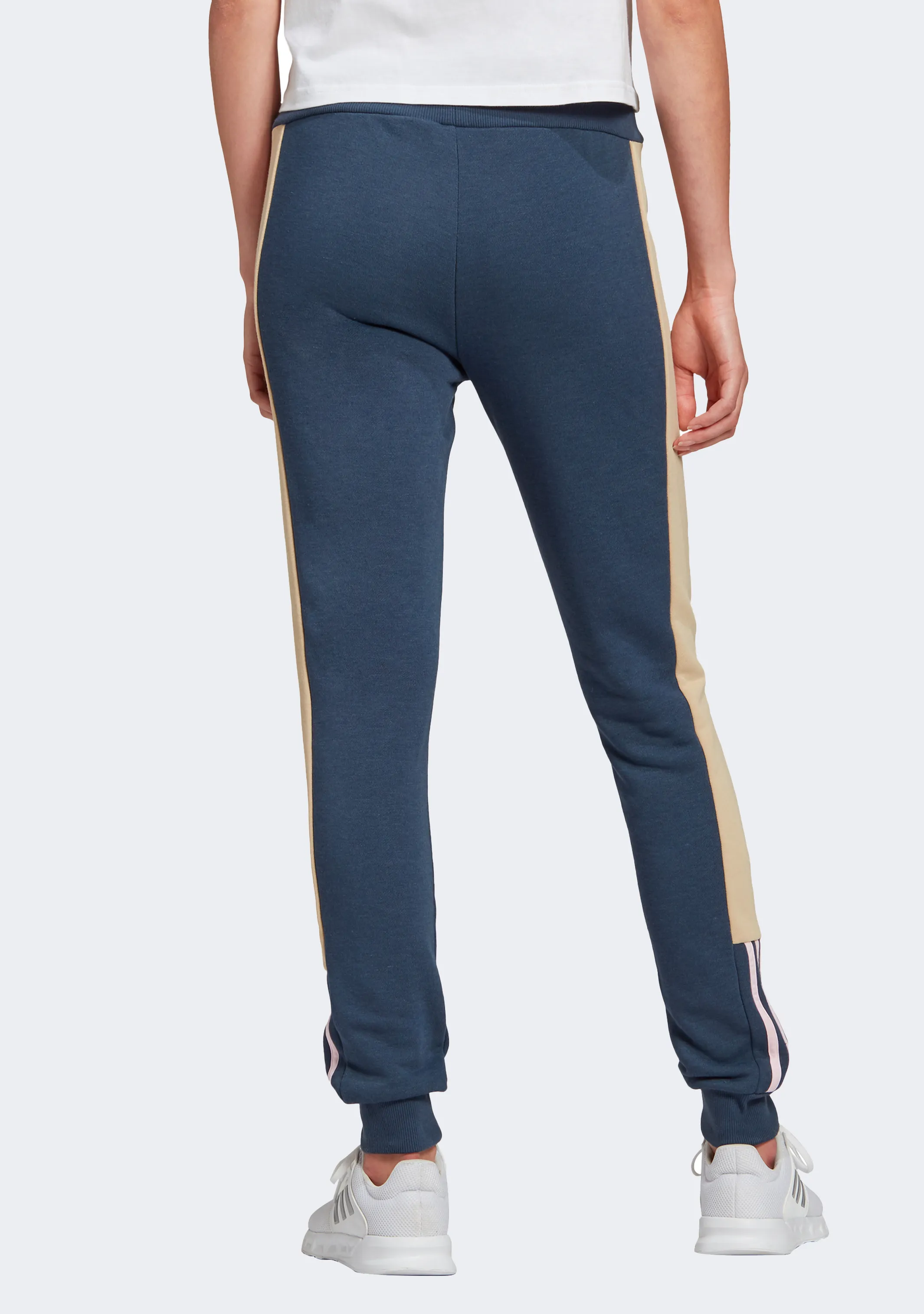 Adidas Womens Essentials Logo Colourblock Pants