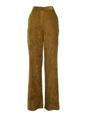 Alberta Ferretti High Waisted Flared Pants