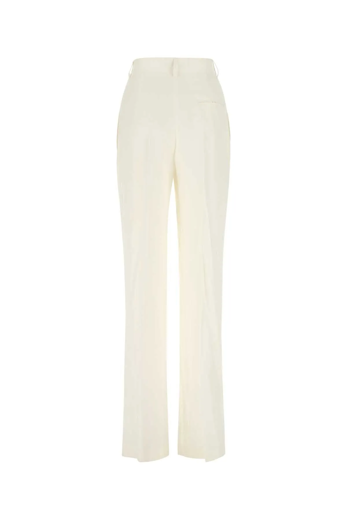Alberta Ferretti High-Waisted Pleated Trousers