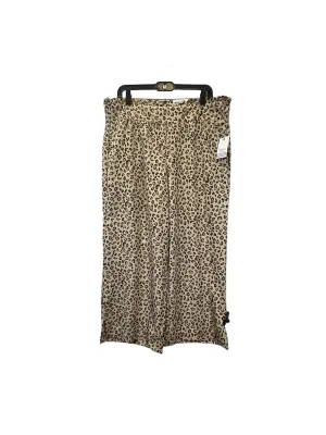 Animal Print Pants Wide Leg Ophelia Roe, Size L