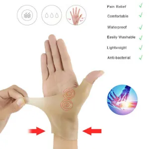 Arthritis Gloves Therapy Wrist Hand Thumb Support