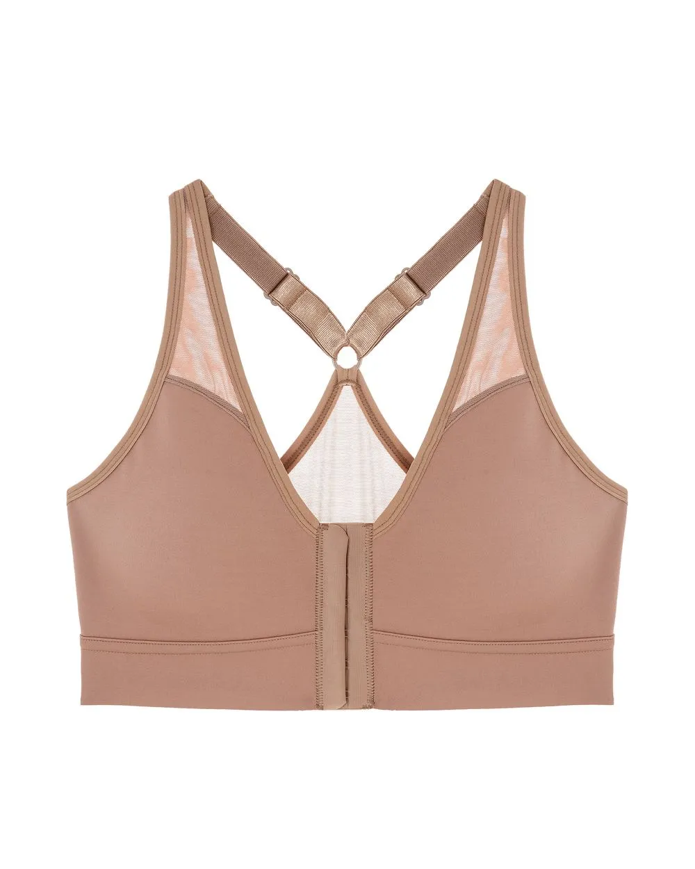 Bianca Pocketed Compression Front Close Wireless Bra