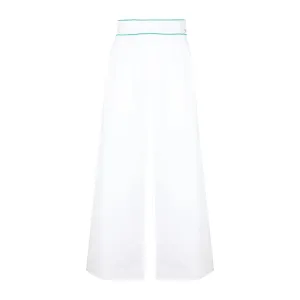 Bottega Veneta Elastic Waist Wide Leg Trousers