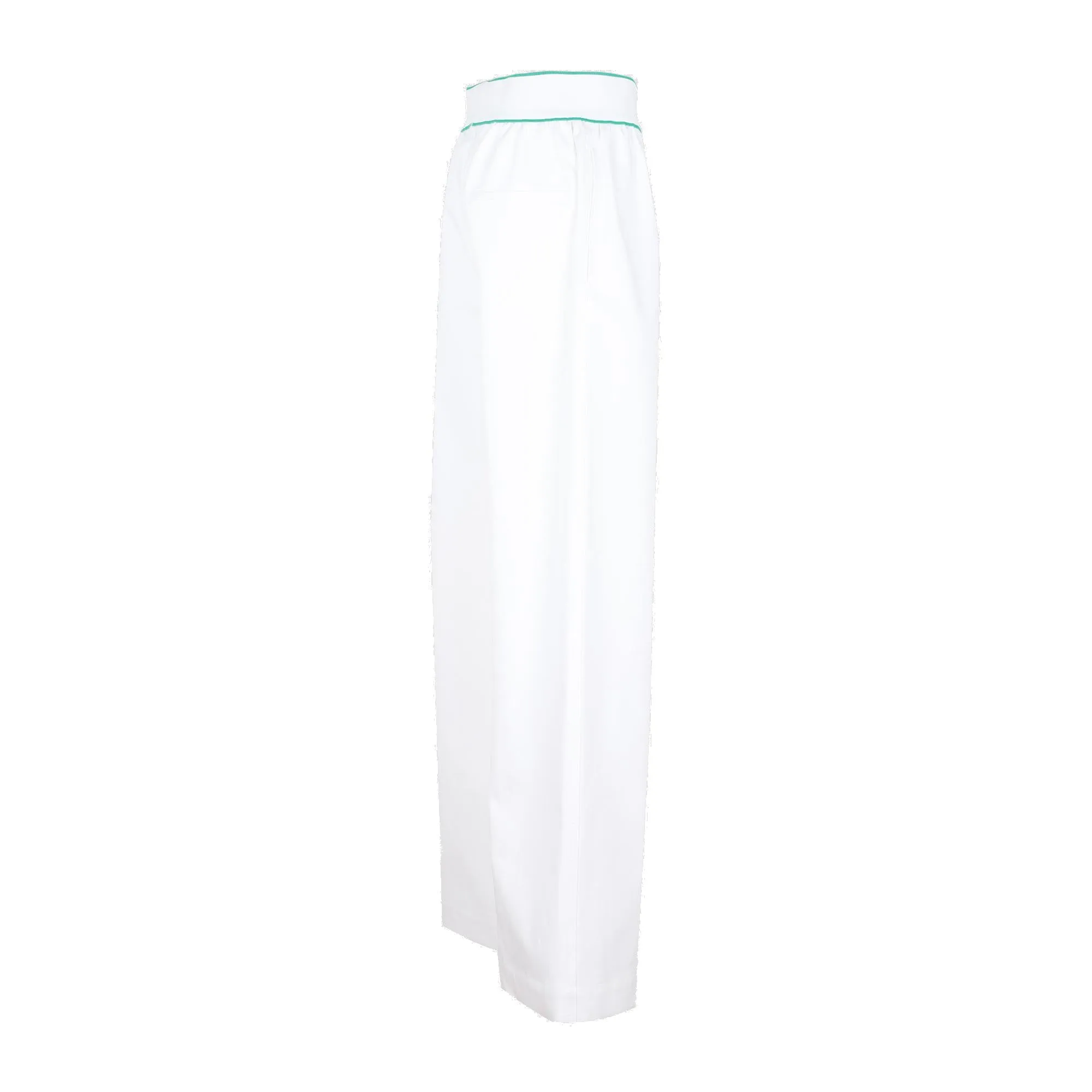Bottega Veneta Elastic Waist Wide Leg Trousers