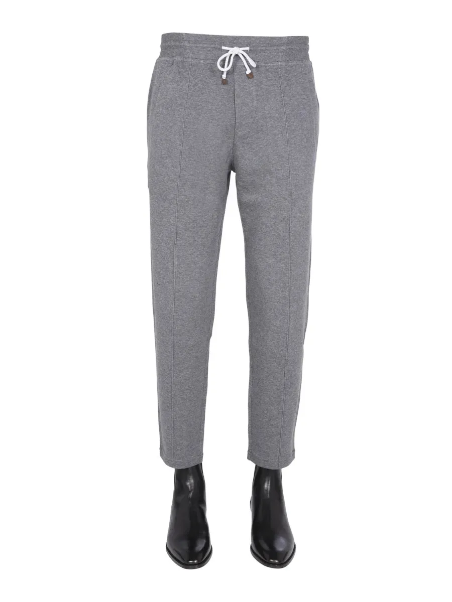 Brunello Cucinelli Drawstring Waist Pants