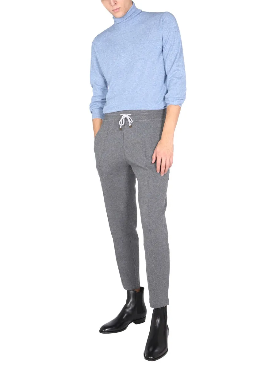Brunello Cucinelli Drawstring Waist Pants