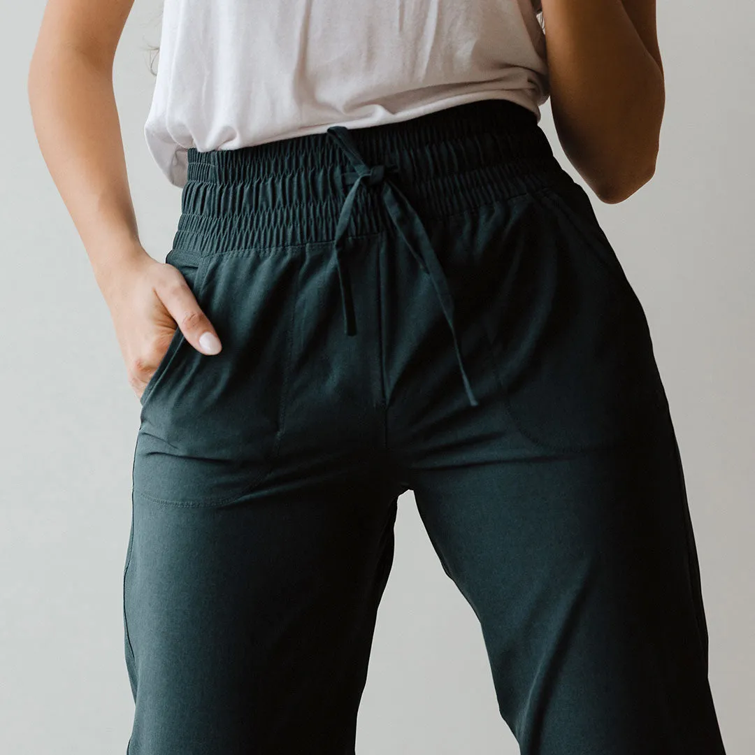 Destination Joggers, Heather Cobalt