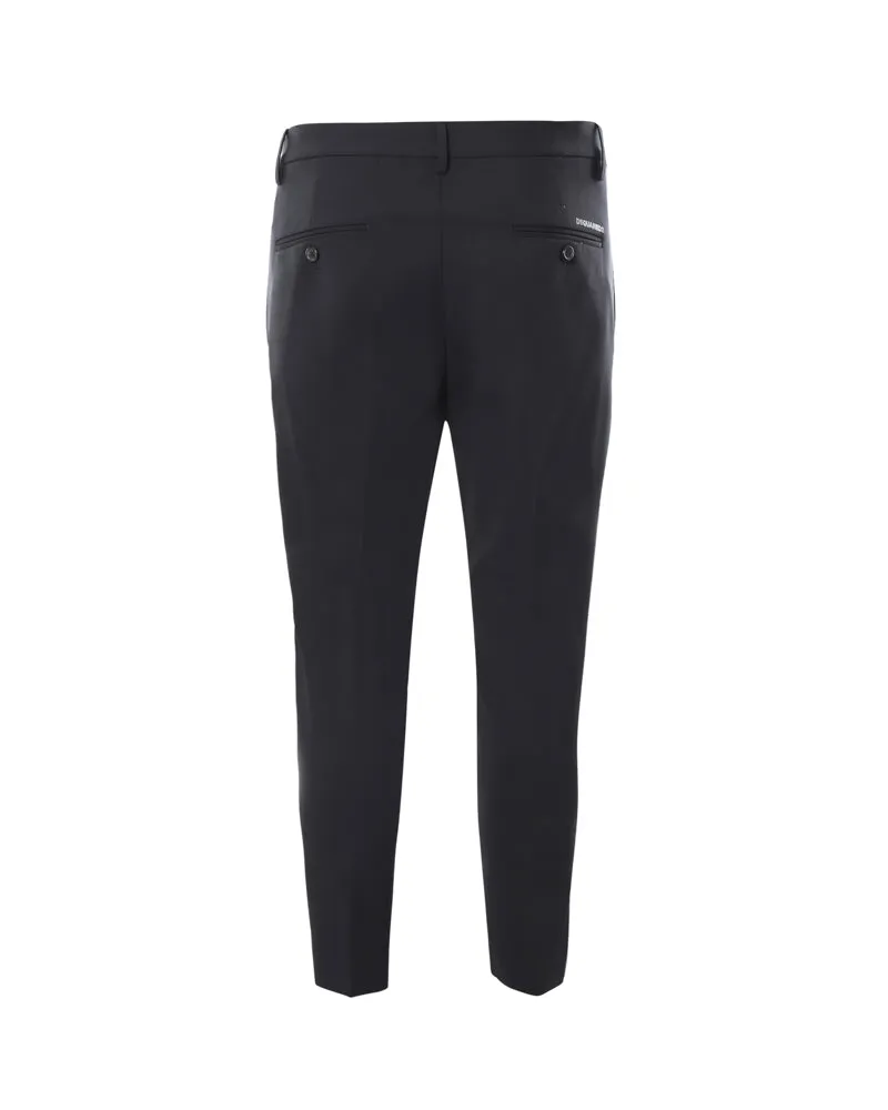 Dsquared2 High-Waisted Slim-Cut Pants