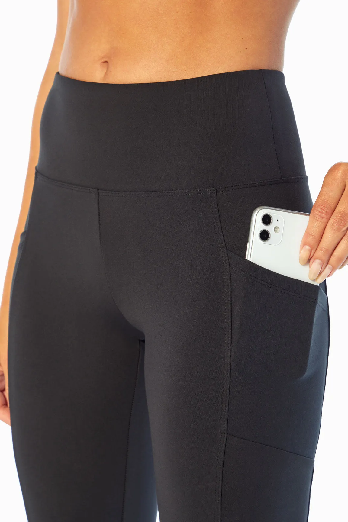 Eclipse Side Pocket Tummy Control Yoga Pant