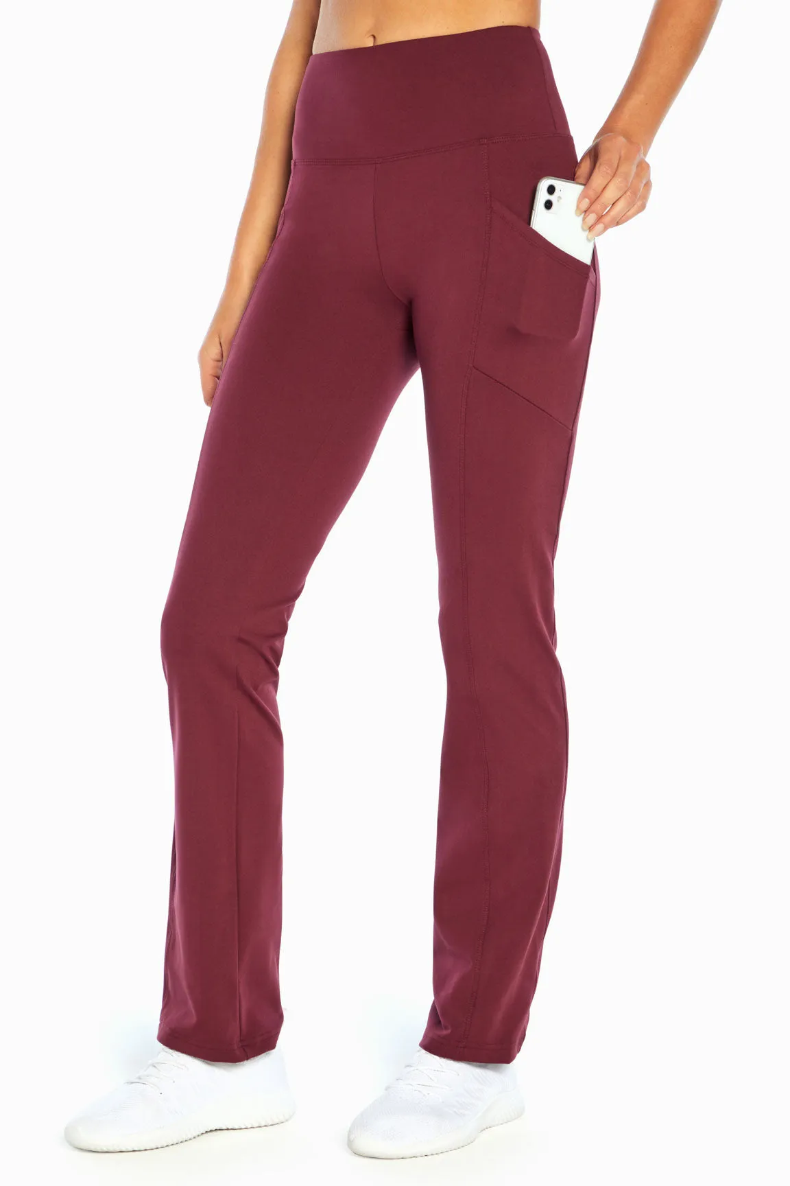 Eclipse Side Pocket Tummy Control Yoga Pant