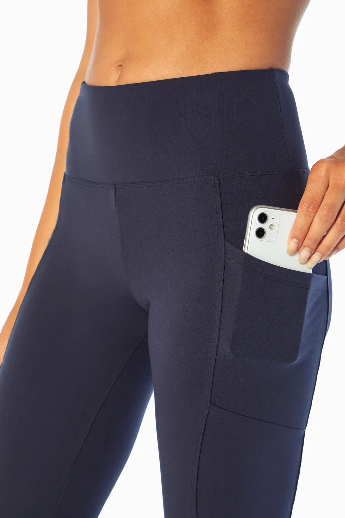 Eclipse Side Pocket Tummy Control Yoga Pant