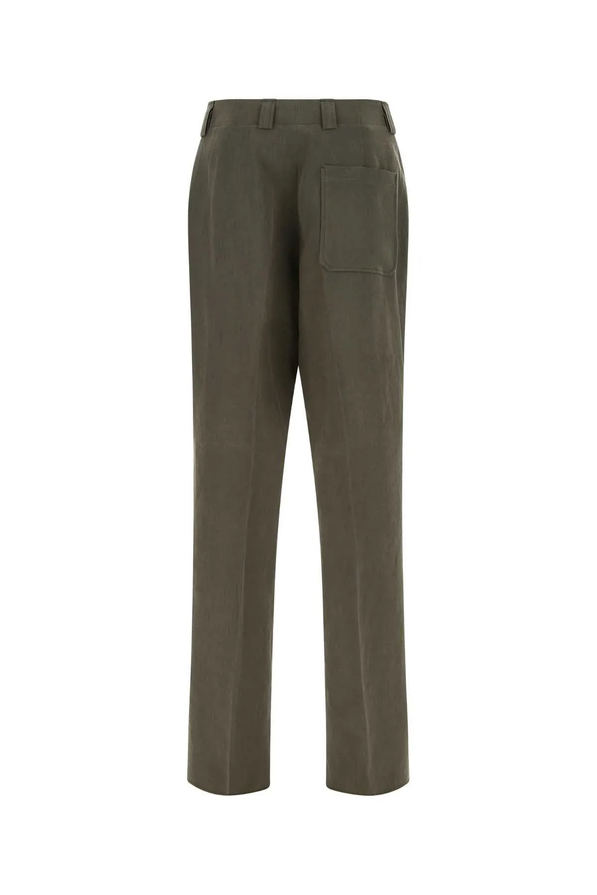 Ermenegildo Zegna High-Rise Straight Leg Pants