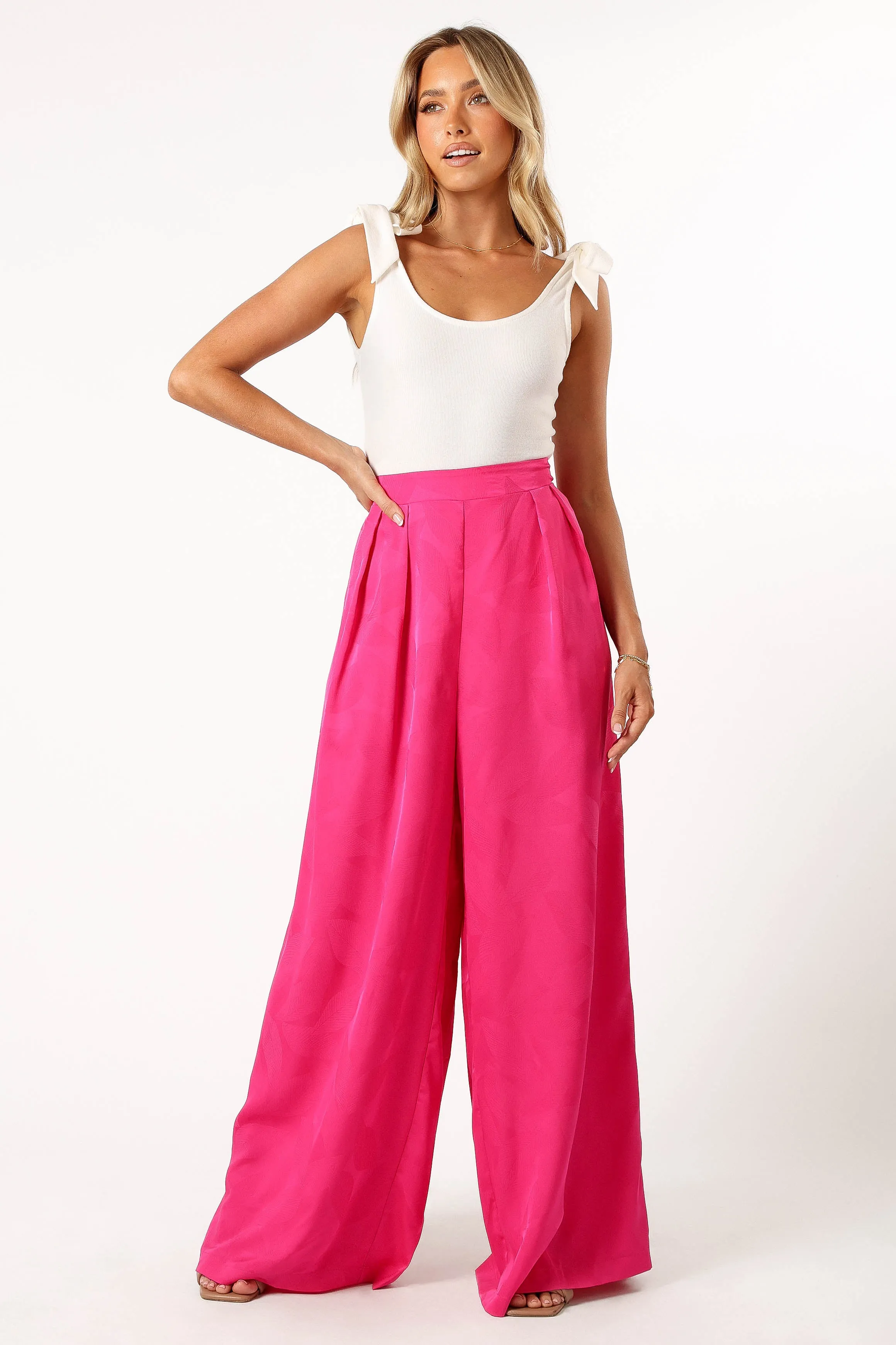 Gianna Pants - Fuchsia