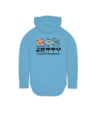 Jetty Mens Bluefin Uv Long Sleeve Tee