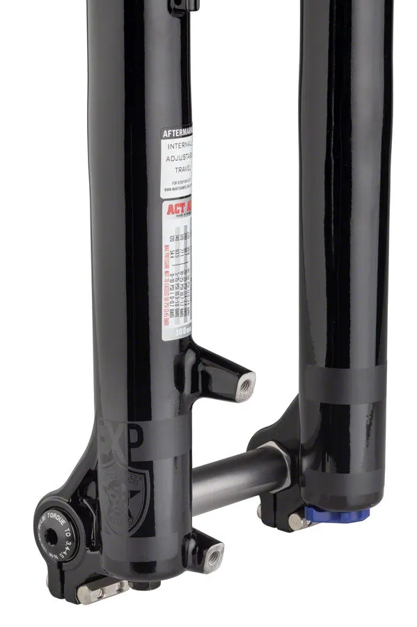 Manitou Circus Expert Suspension Fork - 26", 100 mm, 20 x 110 mm, 41 mm Offset, Gloss Black, Straight Steerer