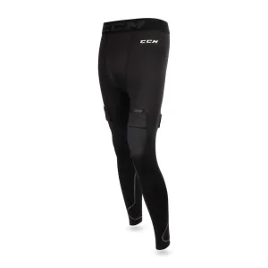 Men Compression Pro Pant with Jock/Tabs  - Senior