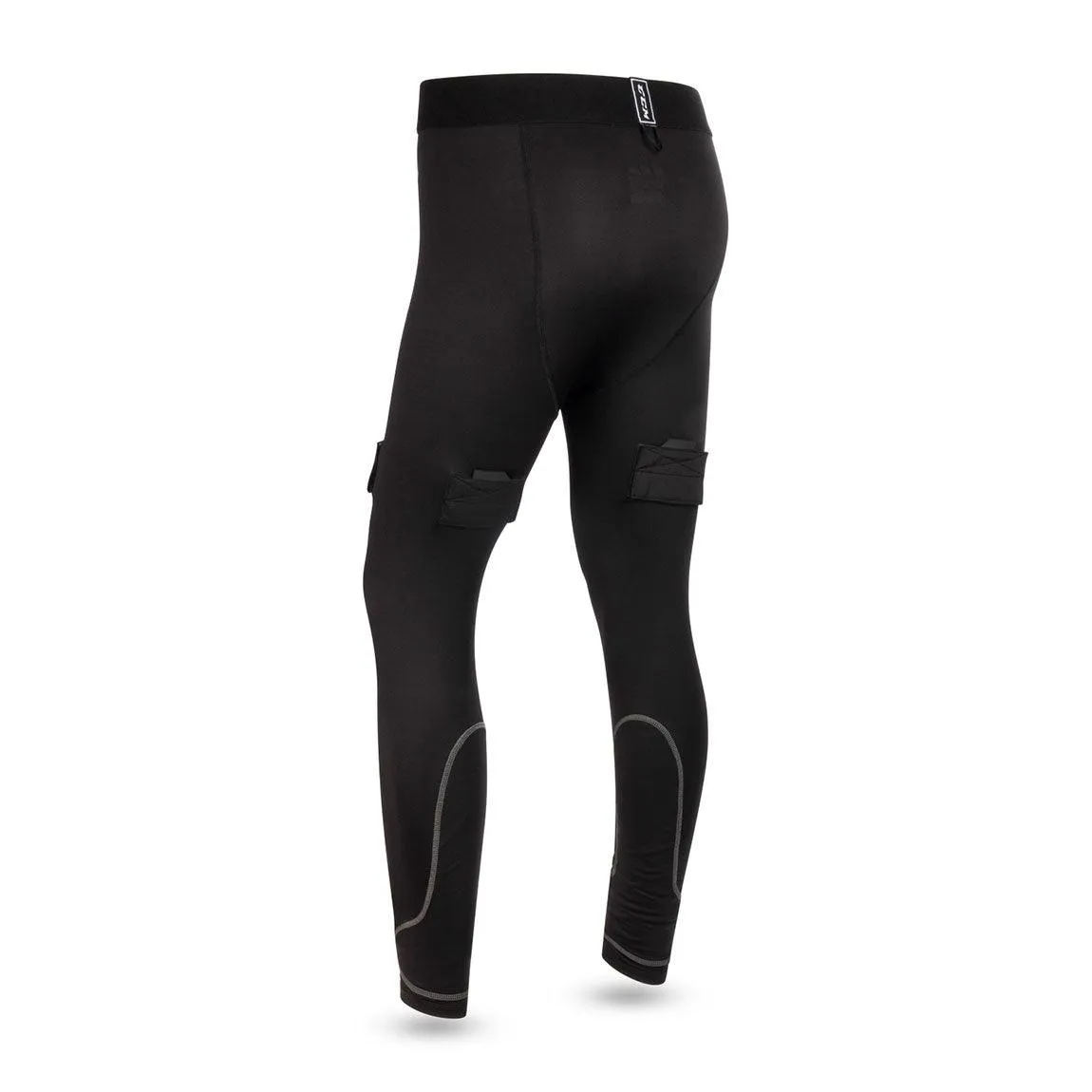 Men Compression Pro Pant with Jock/Tabs  - Senior