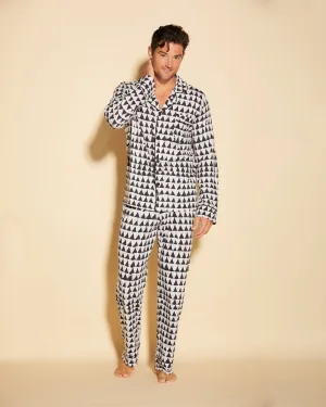 Men's Classic Long Sleeve Top & Pant Pajama Set