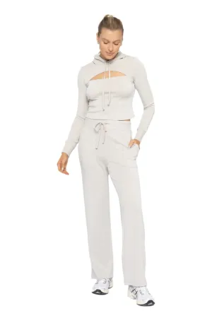 Mono B Cozy Comfort Wide Leg Lounge Pant KPR12226