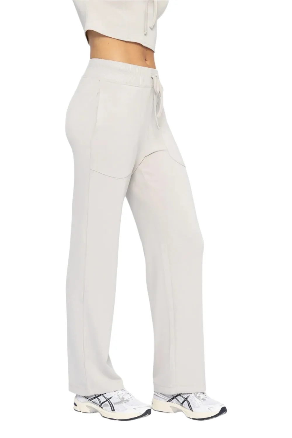 Mono B Cozy Comfort Wide Leg Lounge Pant KPR12226