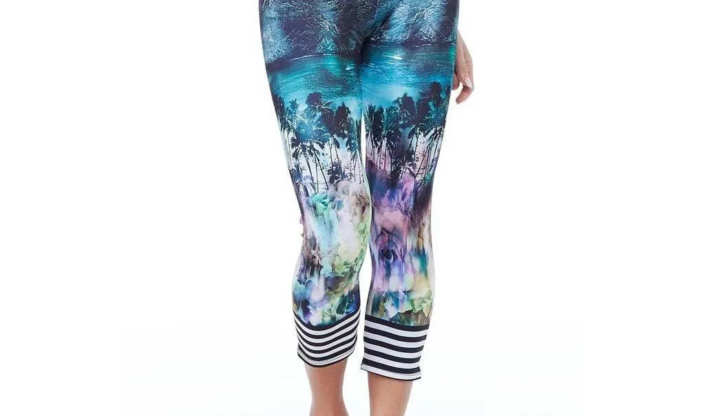 Onzie Hot Yoga Graphic Capri 241