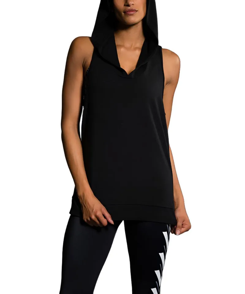 Onzie Hot Yoga Wear X Back Hoodie 606