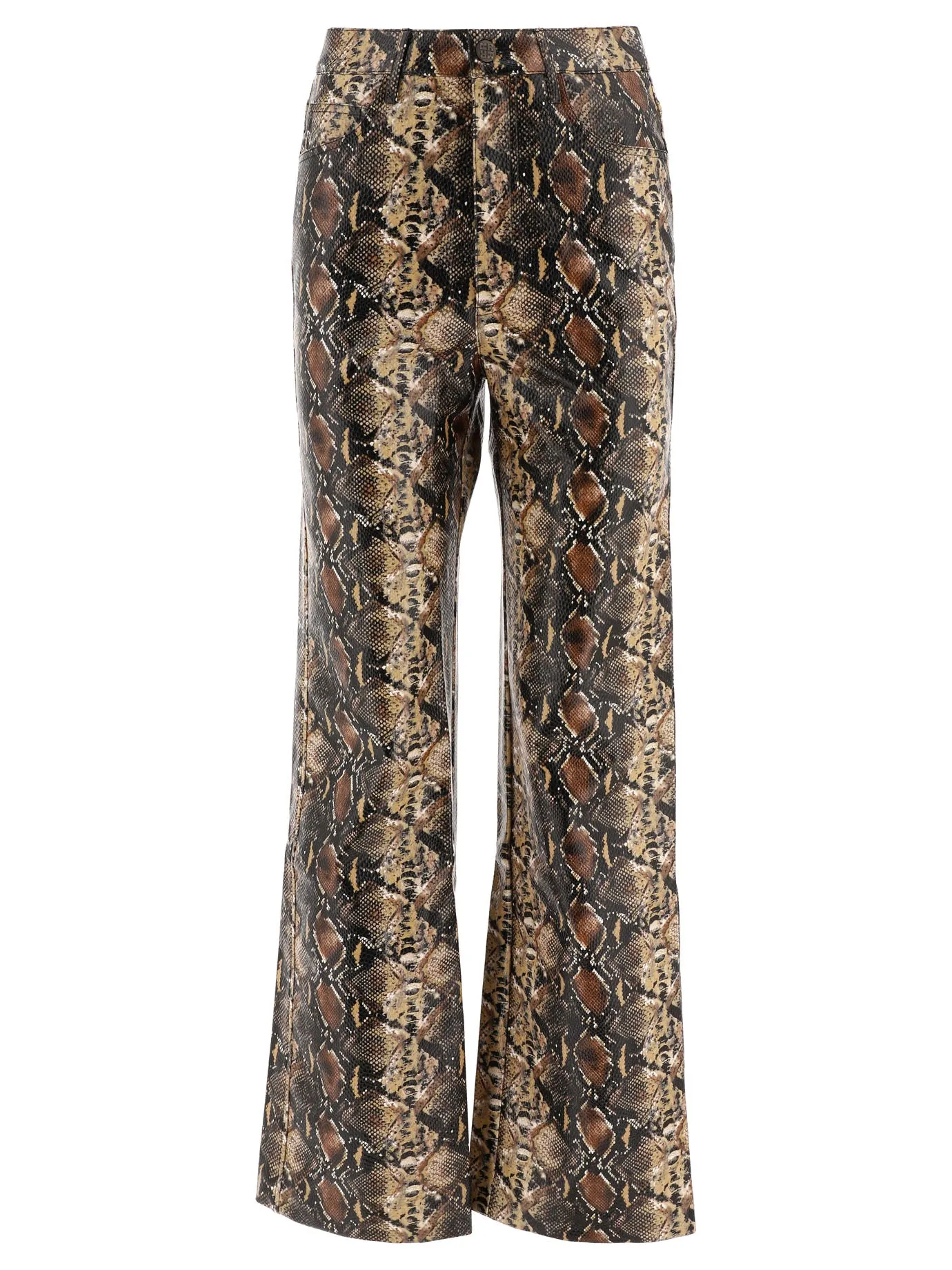 ROTATE Rotie Animal Pattern High Waist Pants