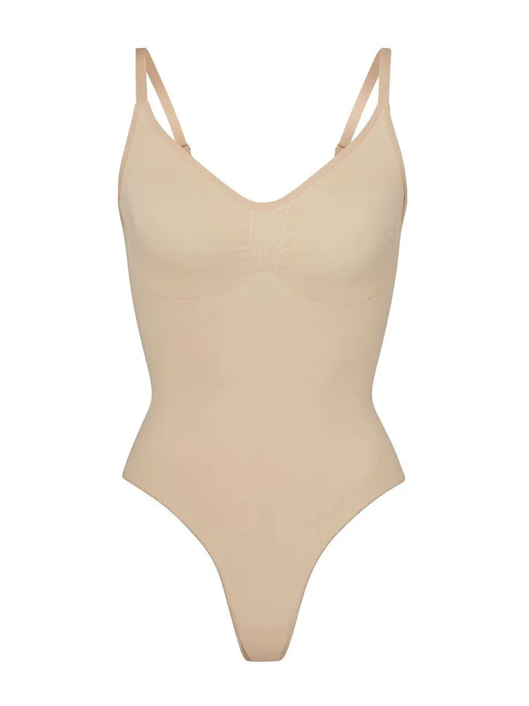 Seamless Backless Tummy Control Shapewear Bodysuit