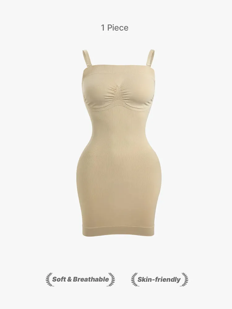 Seamless Wearable Bodysuit Dress for Women