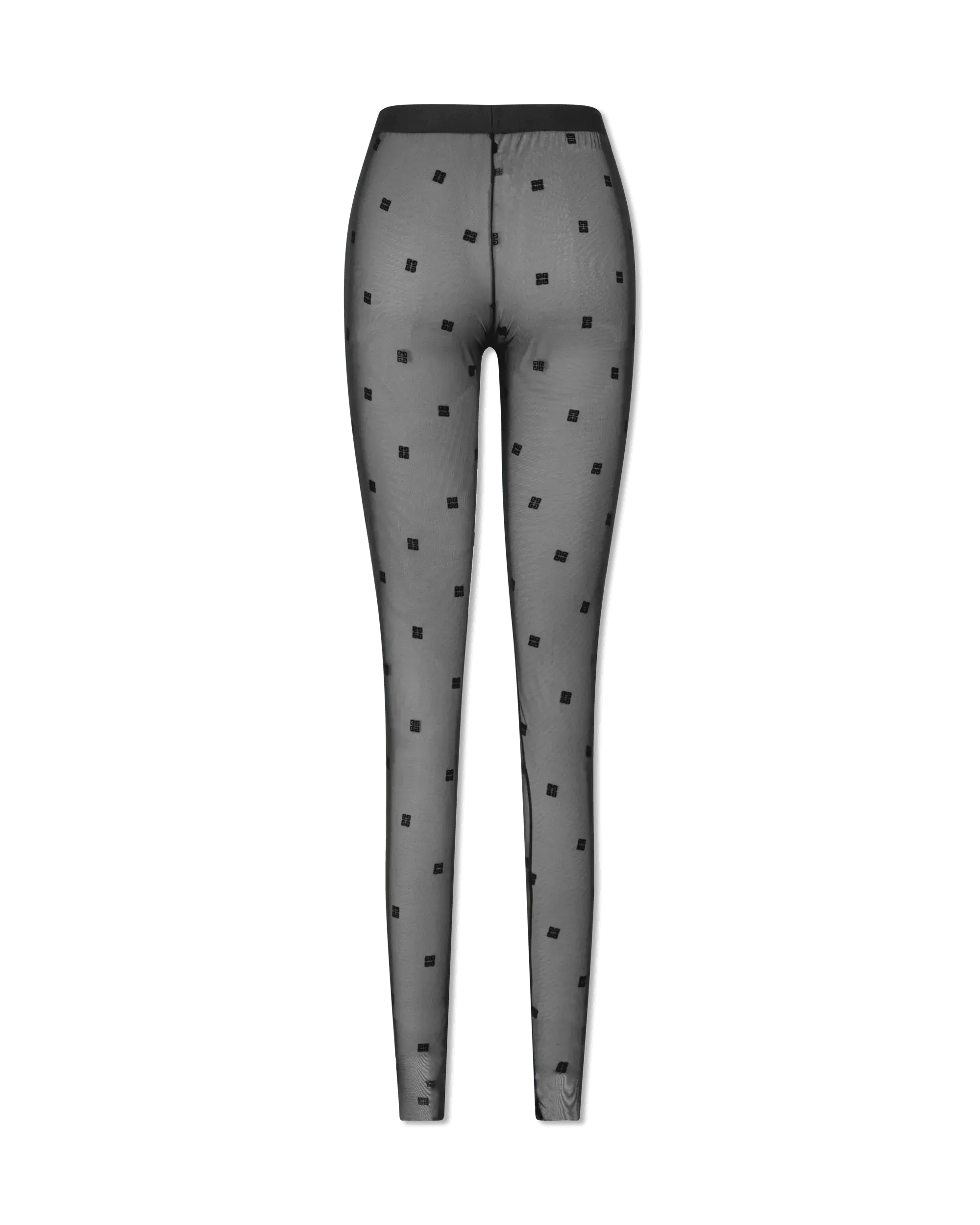 Sheer Monogram Leggings