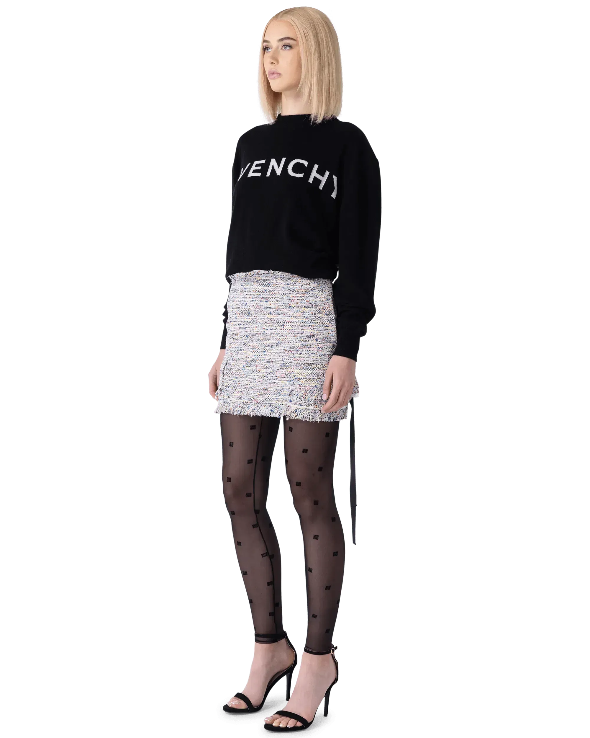 Sheer Monogram Leggings