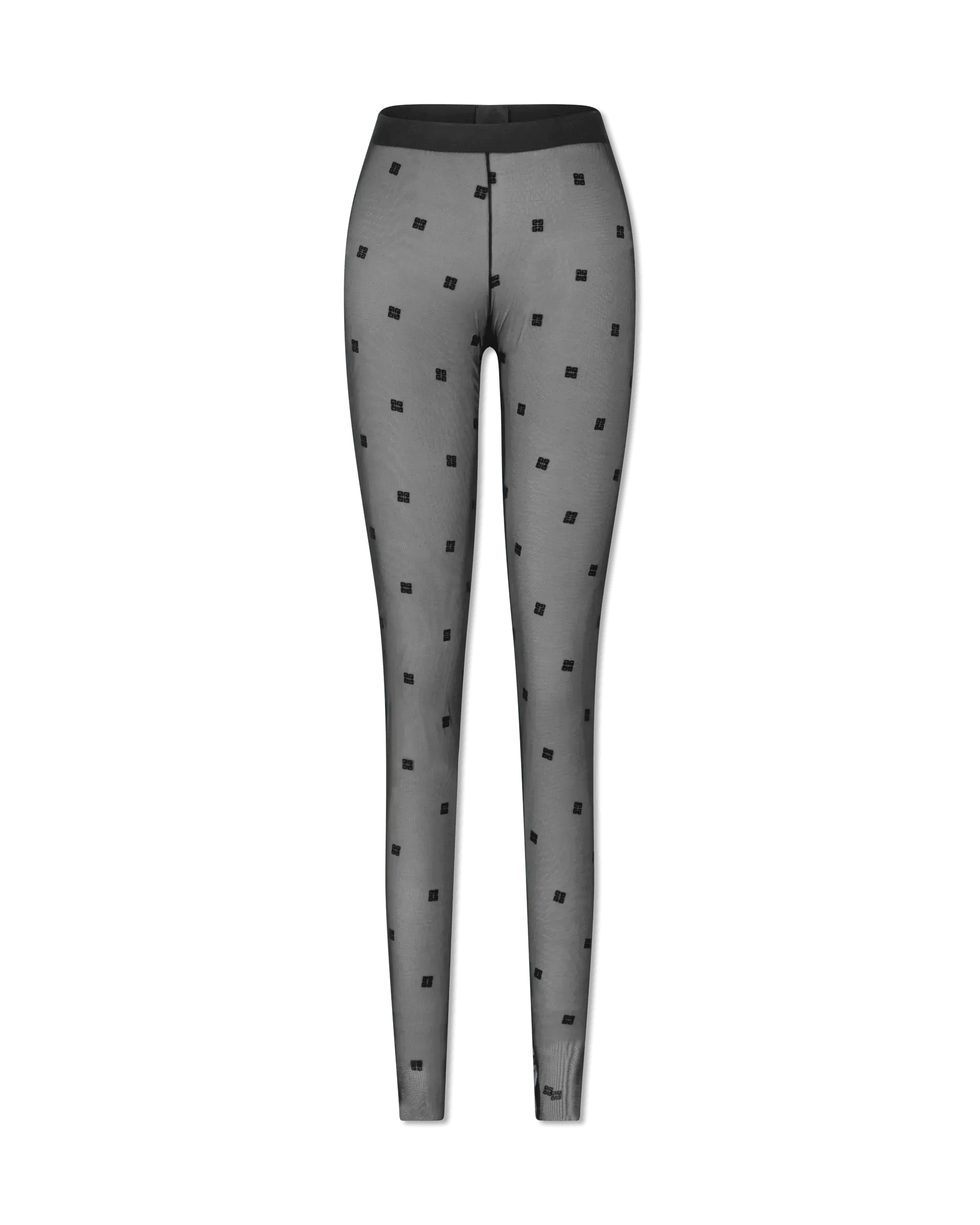 Sheer Monogram Leggings