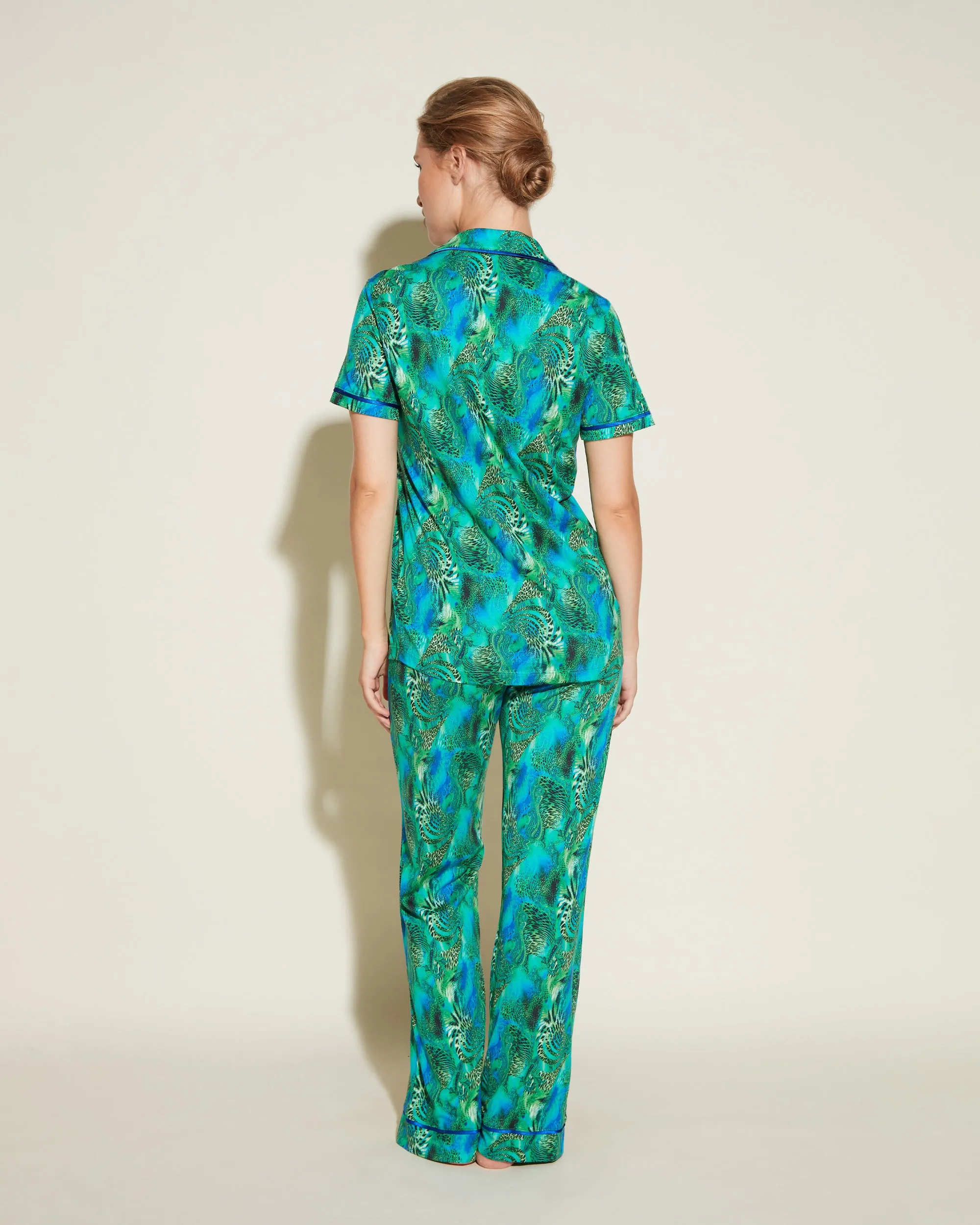 Short Sleeve Top & Pant Pajama Set