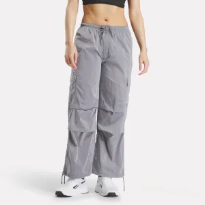 Studio Style Cargo Pant Silver Metallic