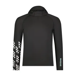 Todos Hooded Compression Fit Rashguard - Black Combo