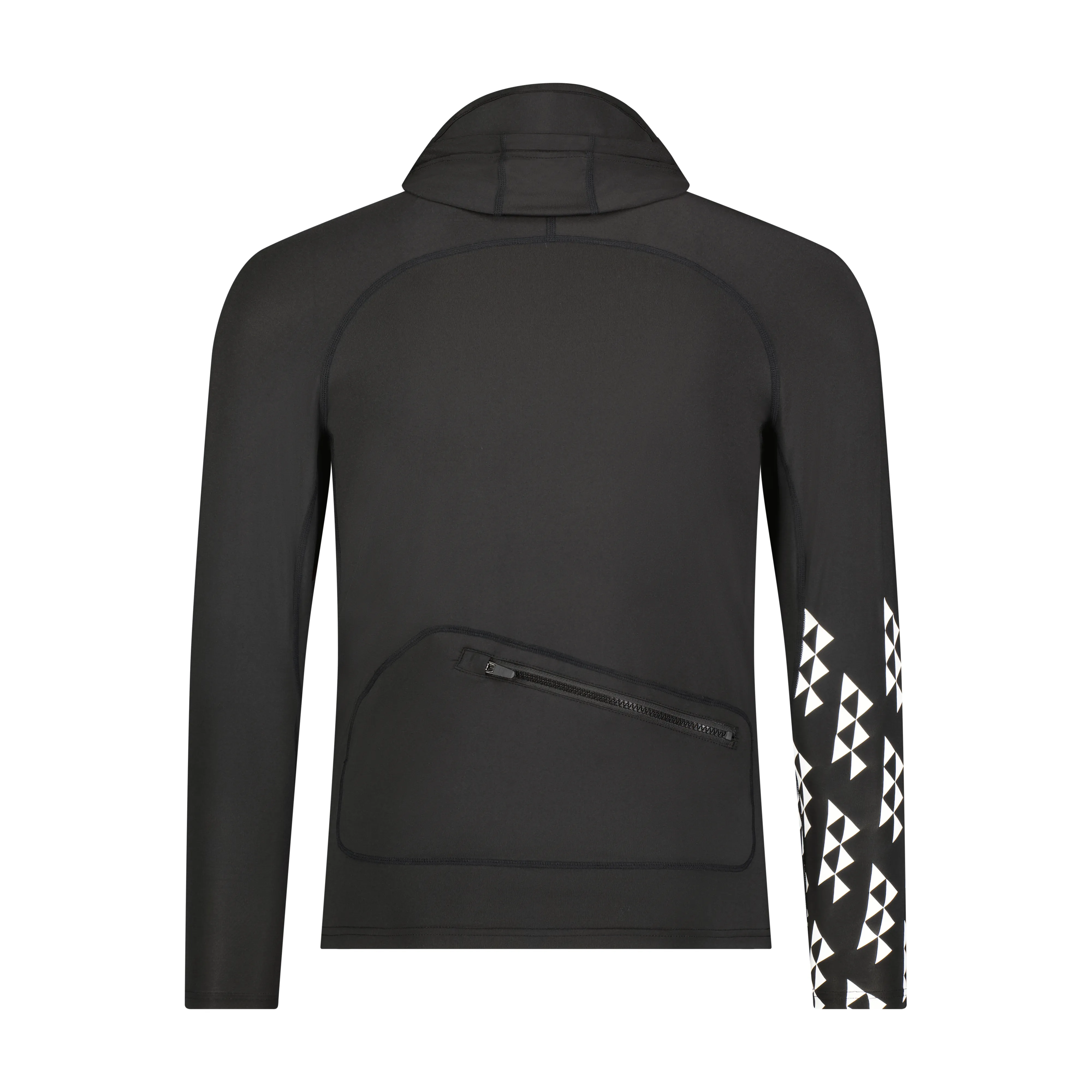 Todos Hooded Compression Fit Rashguard - Black Combo