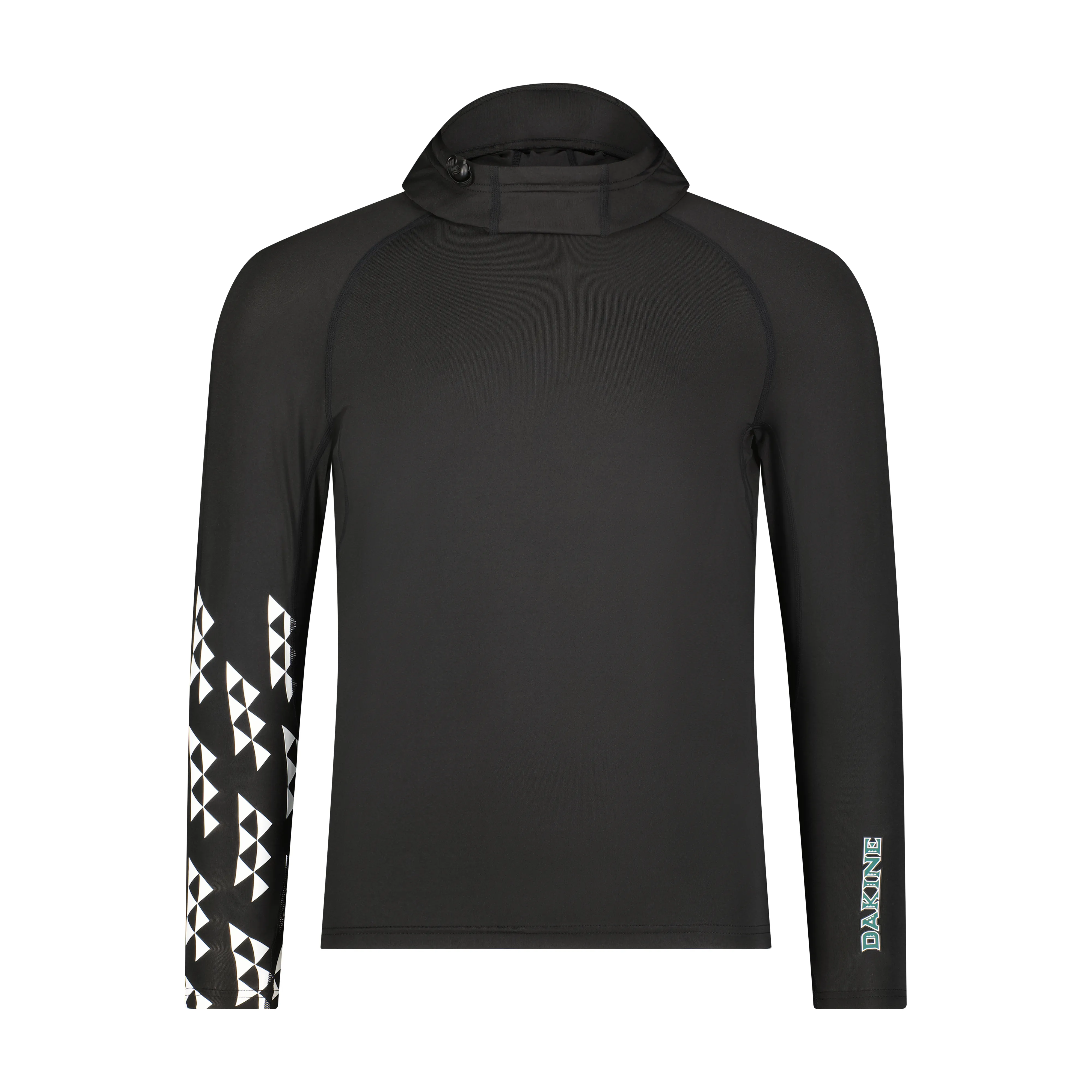 Todos Hooded Compression Fit Rashguard - Black Combo