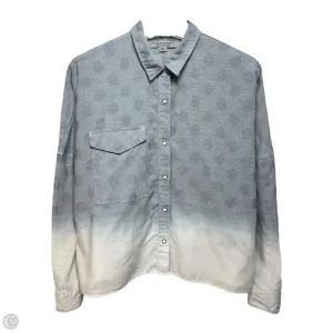 Top Long Sleeve Designer By All Saints In Ombre Print, Size: 8