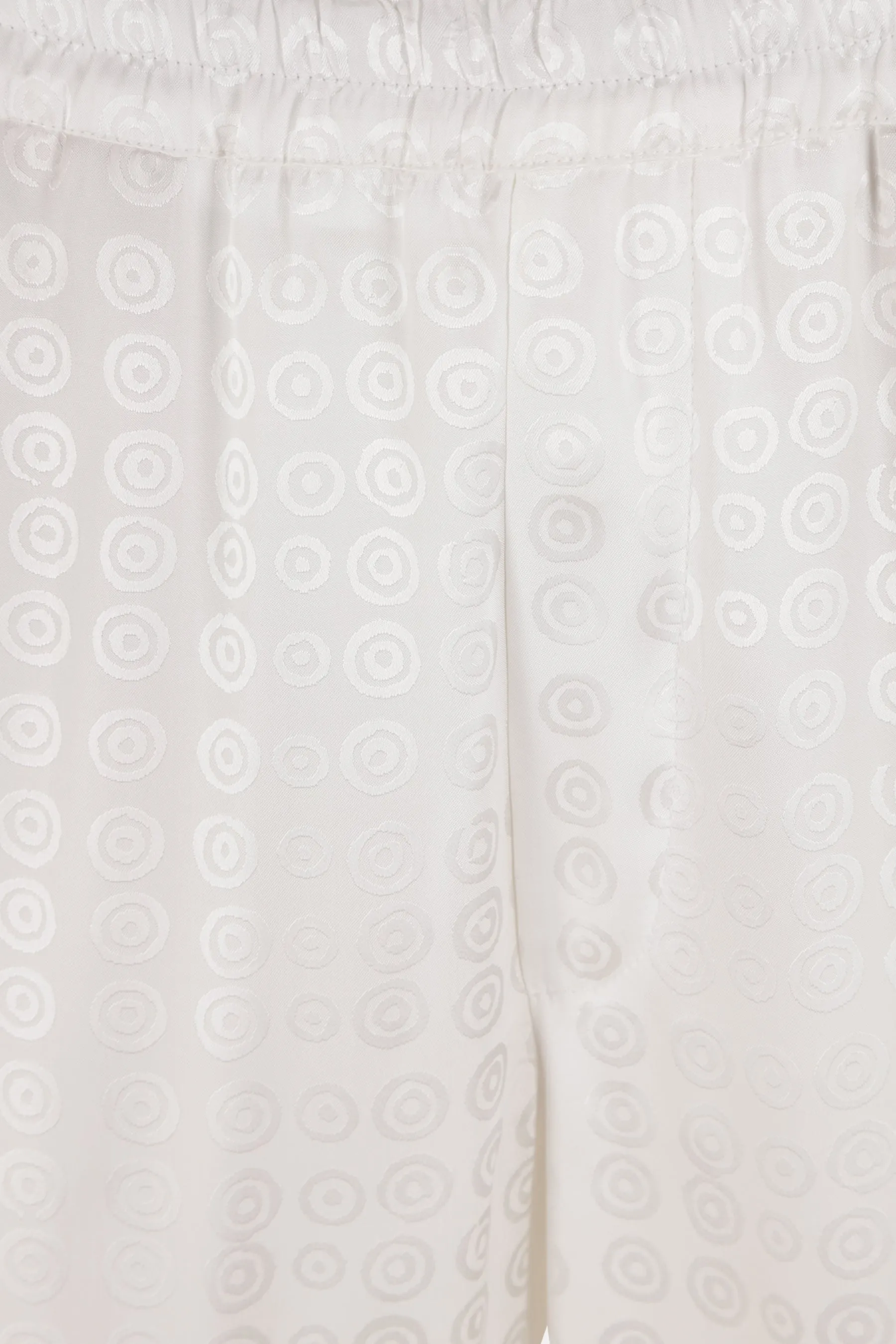 viscose pijama pants with lavallière