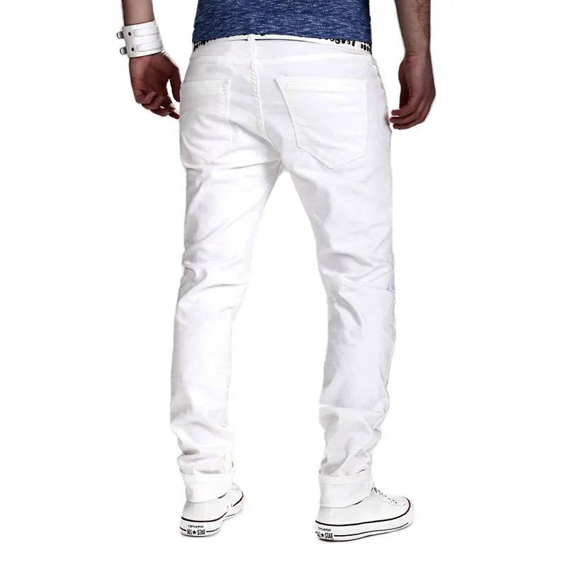 West Louis™ Designer Ripped Slim Jeans