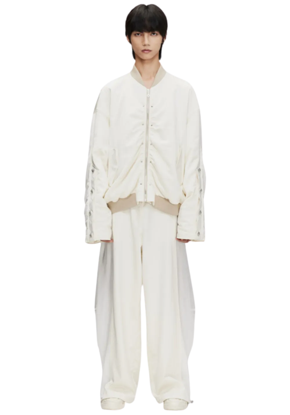 Wide Leg Paratrooper Pants