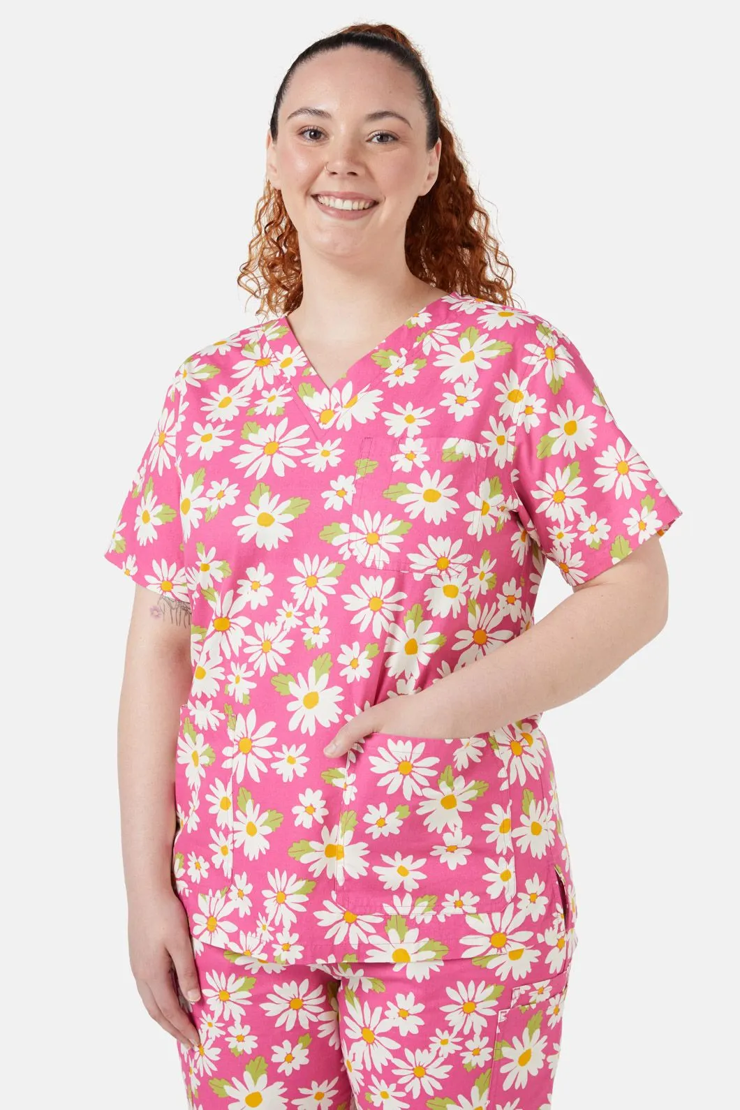 Wild Daisy Scrub Set