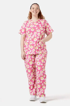 Wild Daisy Scrub Set