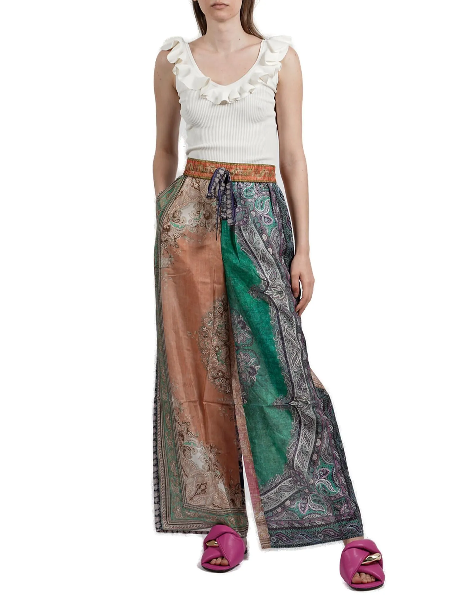 Zimmermann Anneke Draw Waist Pants