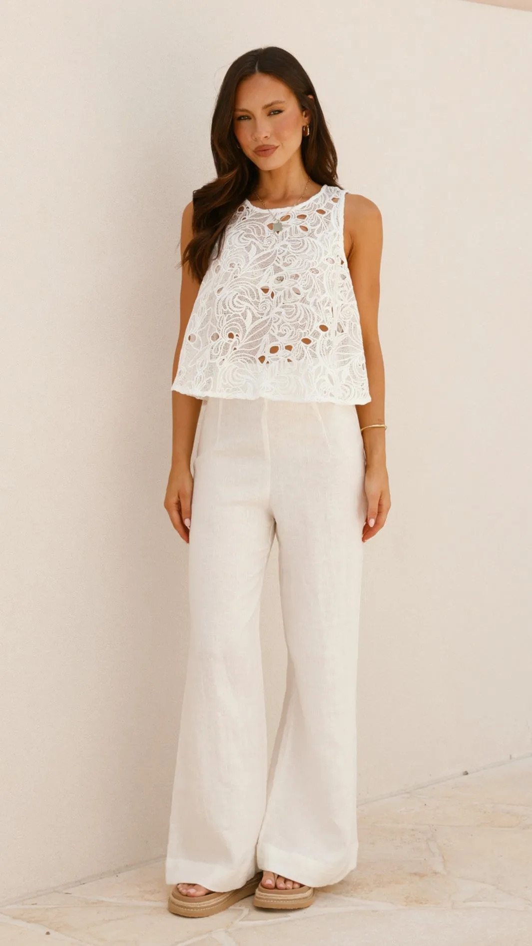 Zoe Top - White